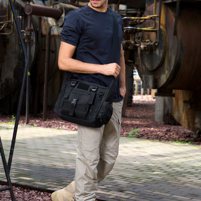Waterdichte tactische militaire crossbodytas met meerdere zakken