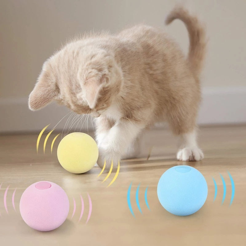 Gravity Barking Cat Toy Ball