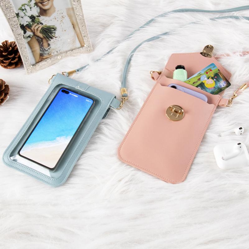 Aanraakbaar PU-leren boodschappentasje