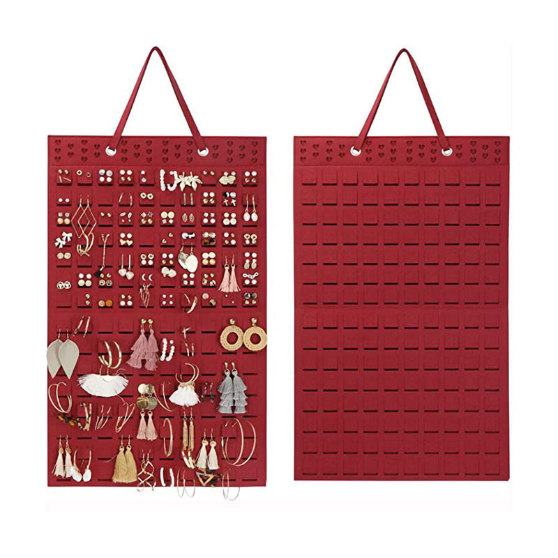Vilten hangende sieraden organisator