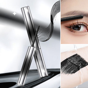 Waterproof en veegvaste mascara in metalen flessen