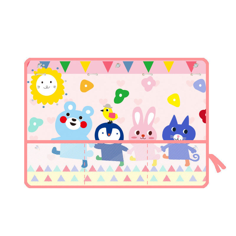 Cartoon autoraam gordijn