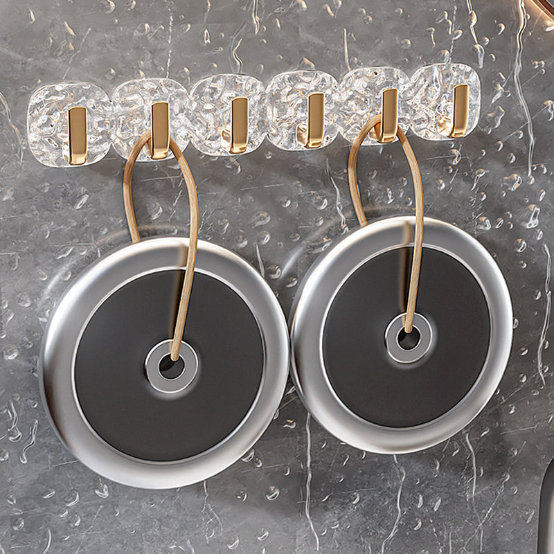 Ponsvrije haak met gletsjerpatroon