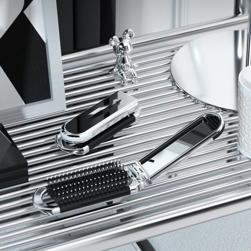 Opvouwbare haarborstel voor op reis