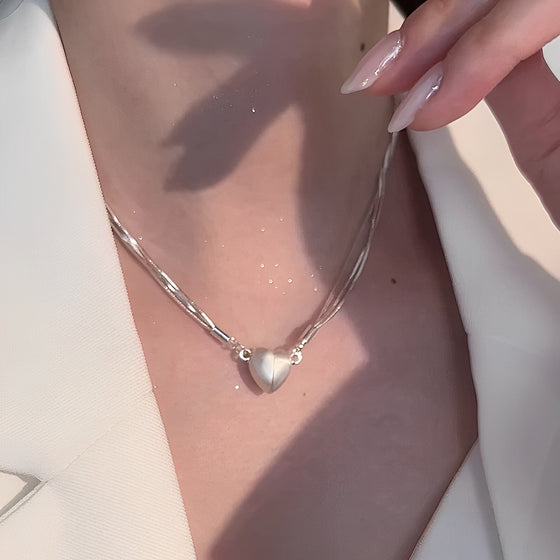 Aantrekkelijkheid magneet liefde hanger ketting