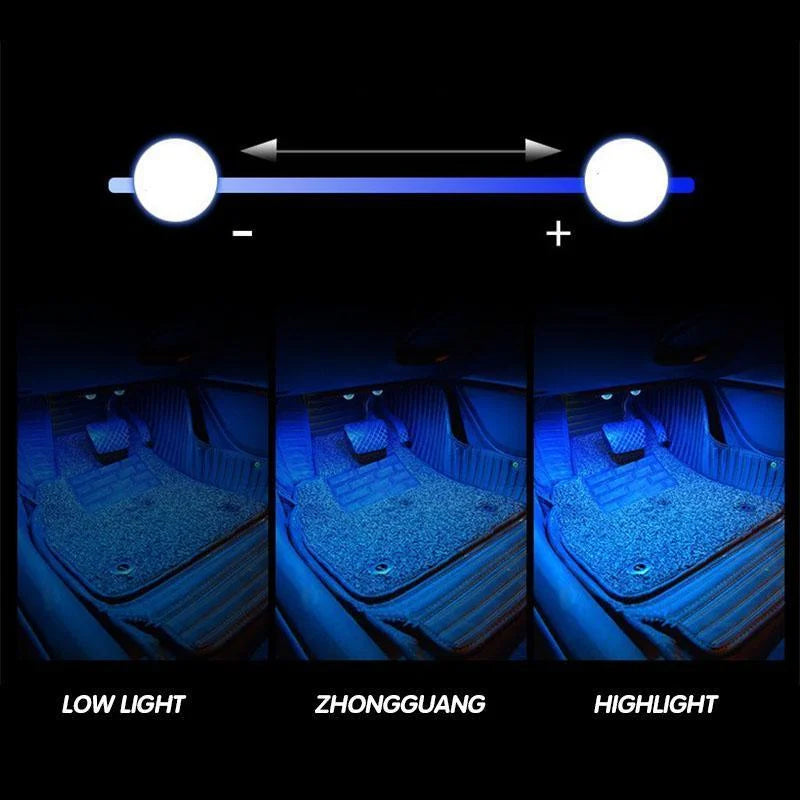 USB oplaadbare kleurrijke led decoratieve verlichting