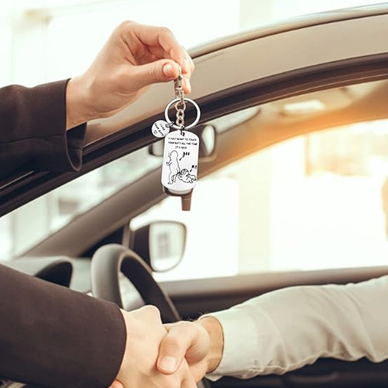 Ik hou van je kont grappige sleutelhanger