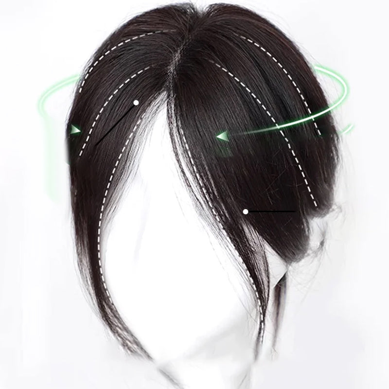 Gedeeltelijke pony haarstuk