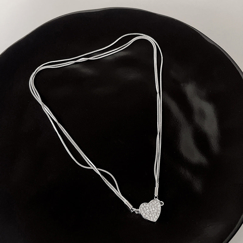 Magnetische liefde patchwork ketting