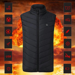 Instant Warmte Verwarmingsvest, unisex