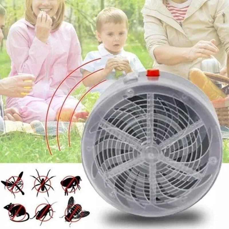 Insectenzapper op zonne-energie