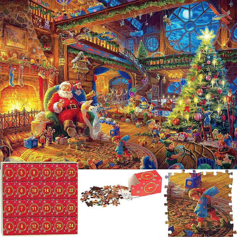 Kerstpuzzel-adventskalender 2023