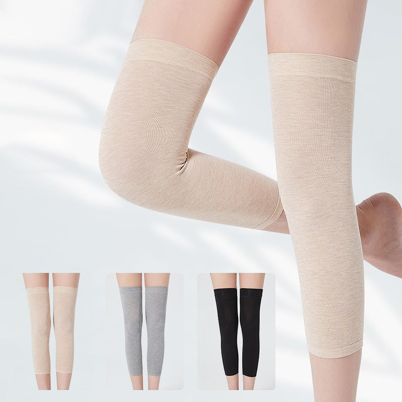 Zomer ademende kniekousen