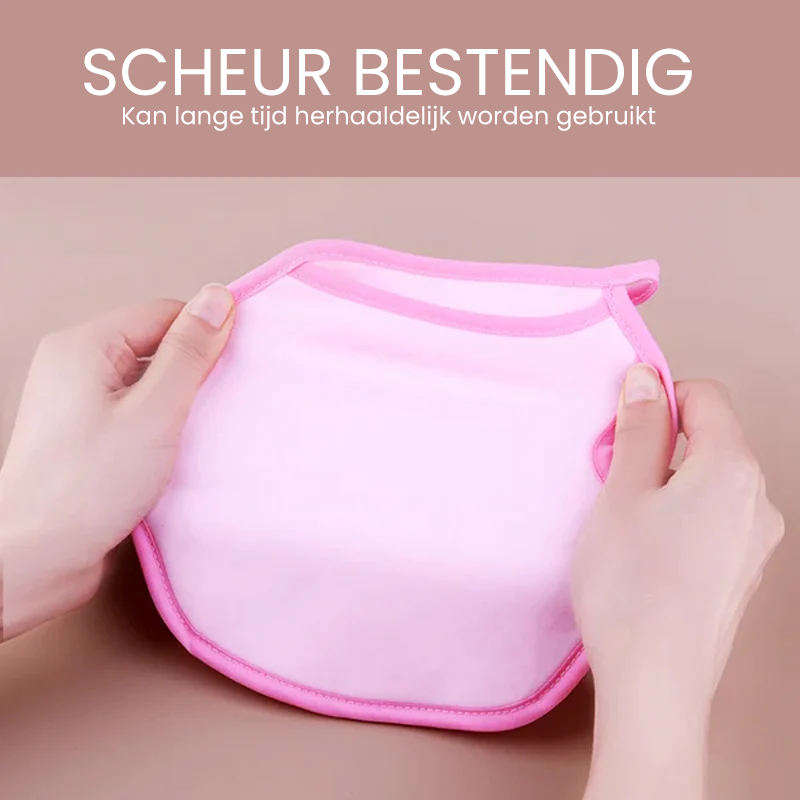 Superzachte exfoliërende badhandschoen
