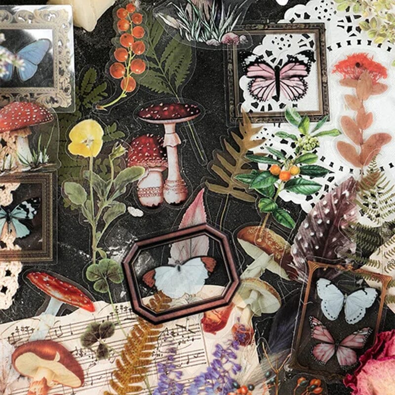 Geheugen Tuin-serie PET-stickerset