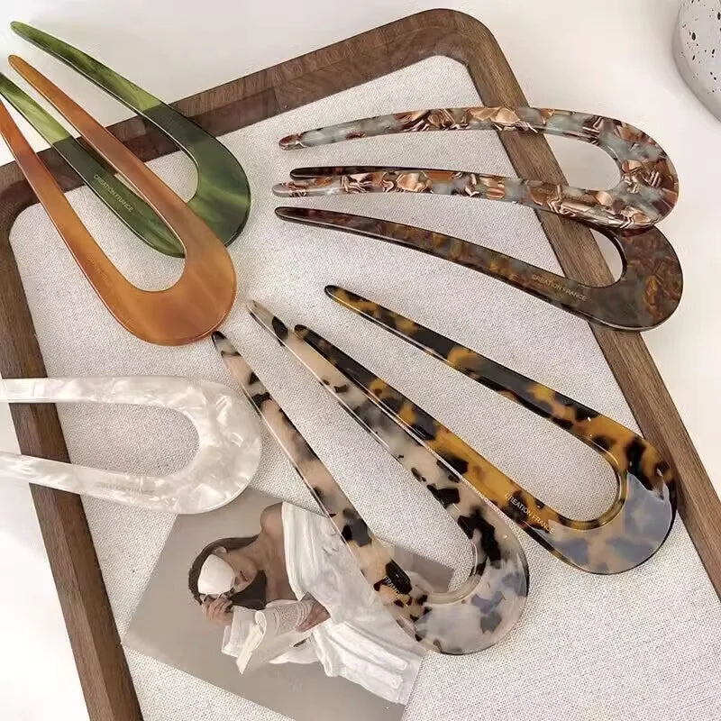 U-vorm vrouwen haarspelden