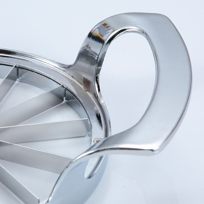 Appelboor en snijmachine