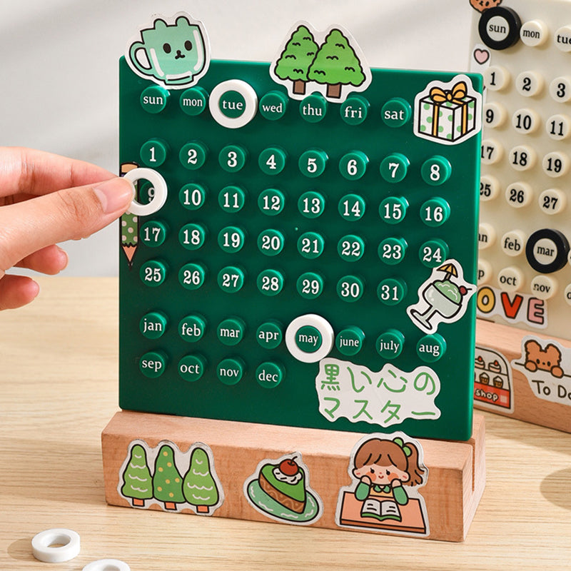 Handmatige DIY-loopkalender