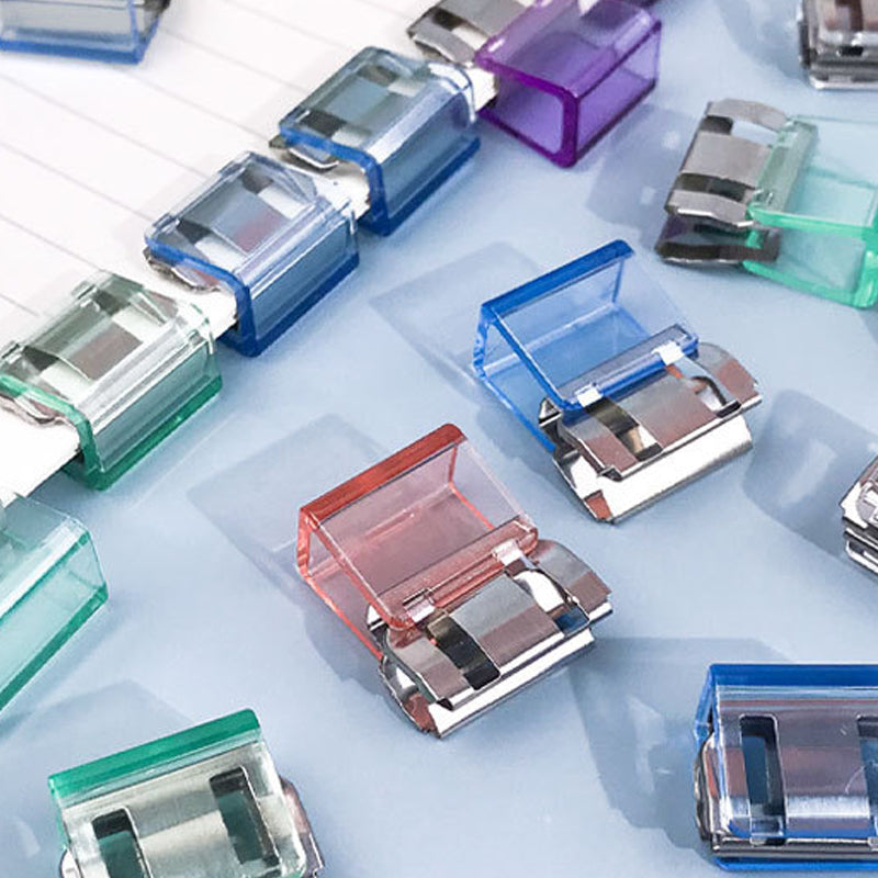 Kleurrijke mini-paperclips