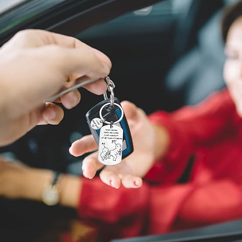 Ik hou van je kont grappige sleutelhanger