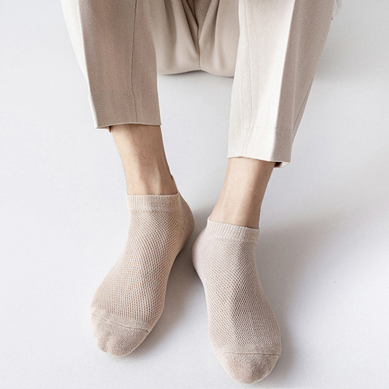 Ademende herensokken Deodorant Zweetabsorberende katoenen sokken