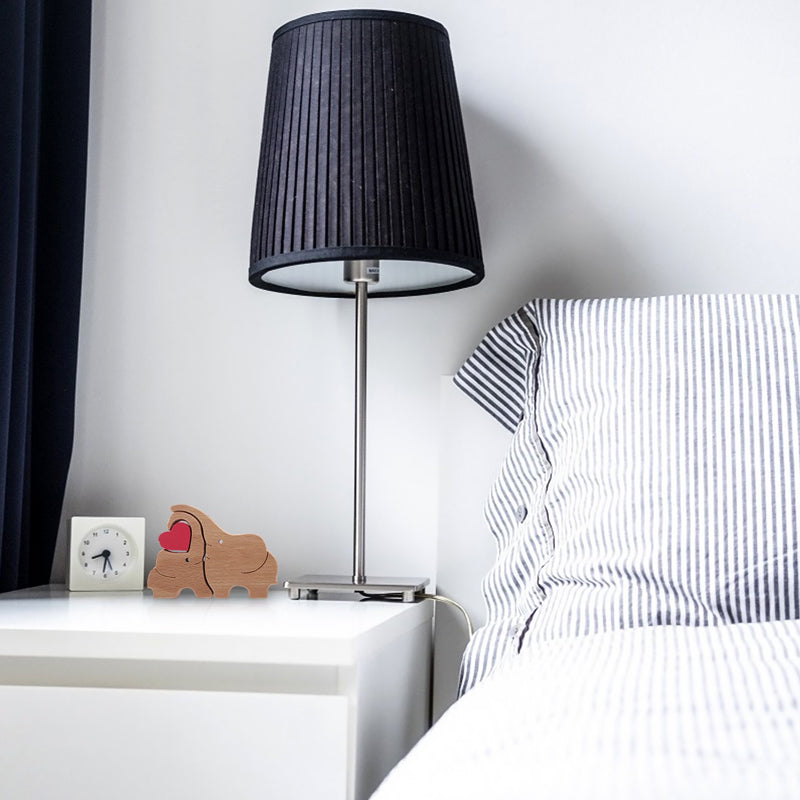 Moederdag dier houten ornament