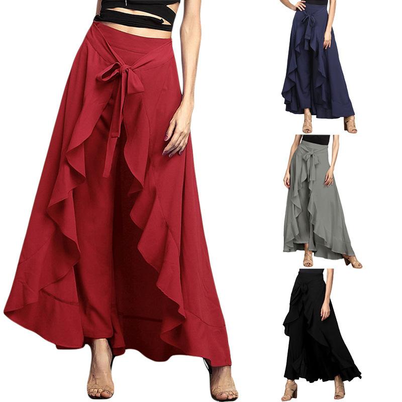 Vrouwen Lange Chiffon Rok