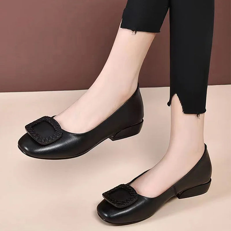Pump ronde neus beanie schoenen