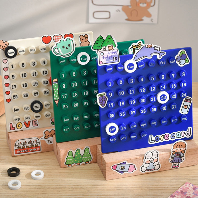 Handmatige DIY-loopkalender