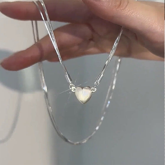 Aantrekkelijkheid magneet liefde hanger ketting