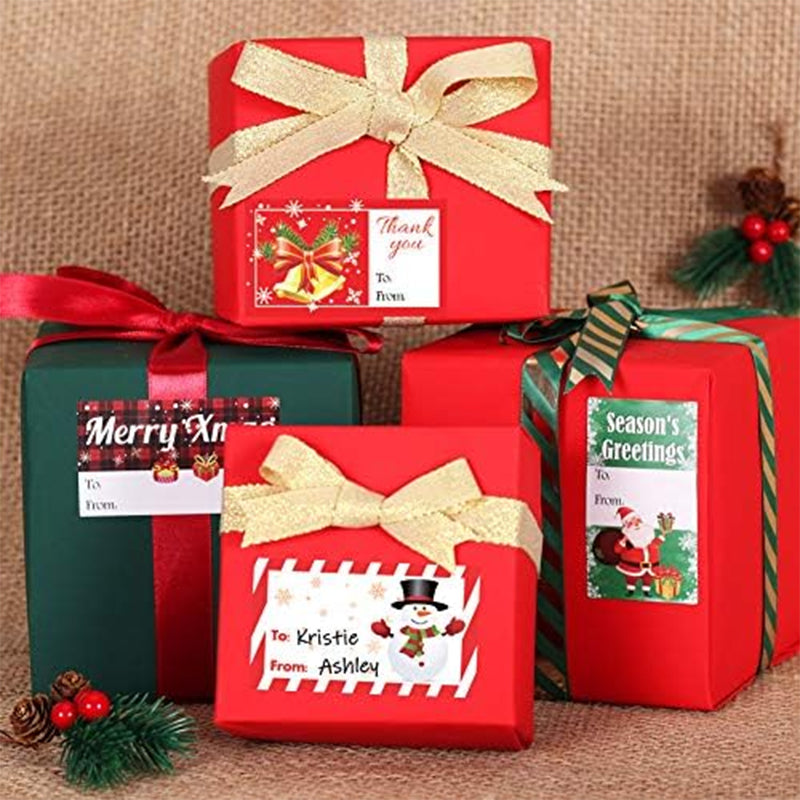 Kerst zelfklevende stickers