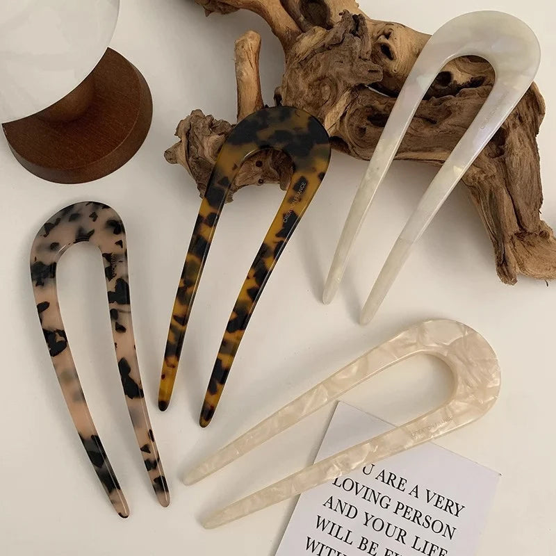 U-vorm vrouwen haarspelden