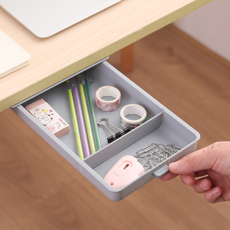 Opberglade onder bureau