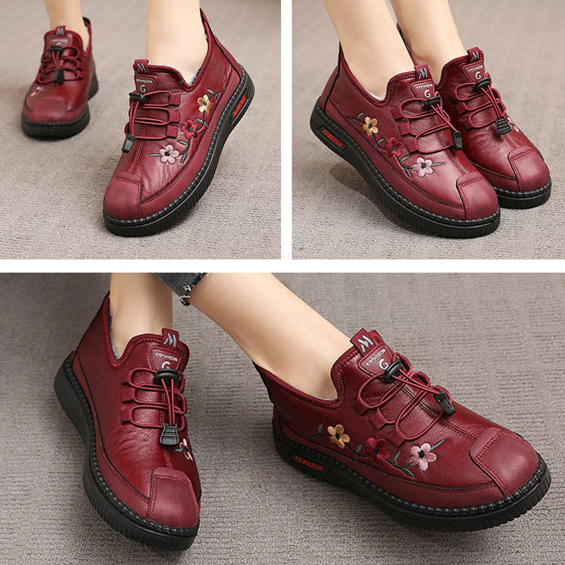 Dames Loafers voor Oudere Vrouwen Zacht Warm