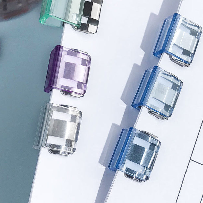 Kleurrijke mini-paperclips