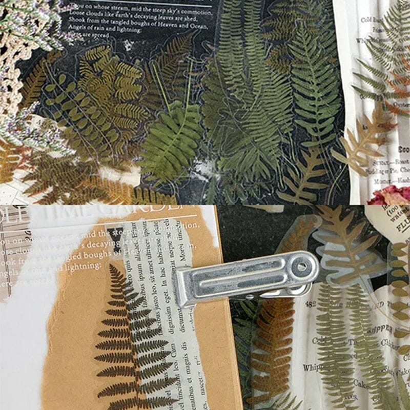 Geheugen Tuin-serie PET-stickerset