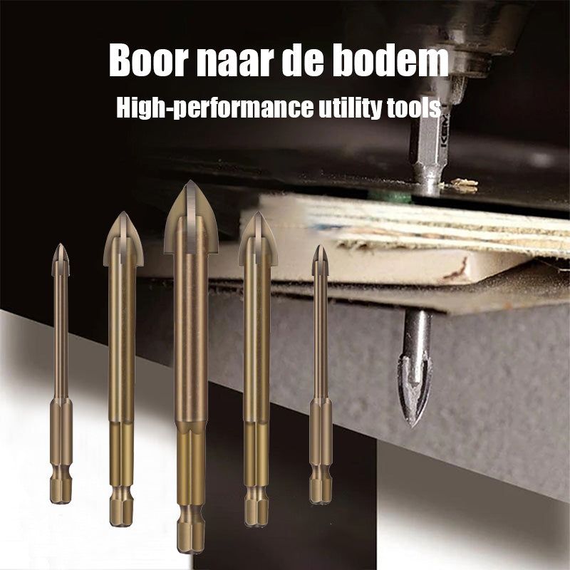 Efficiënt universeel boorgereedschap (5 stuks)