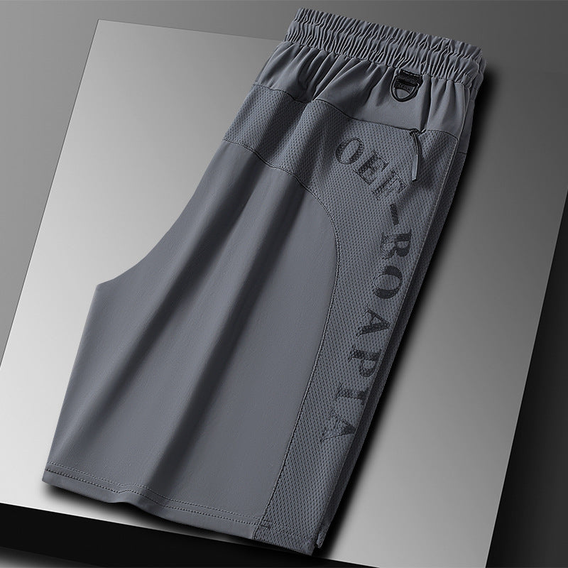 Zomer elastische korte sportbroeken