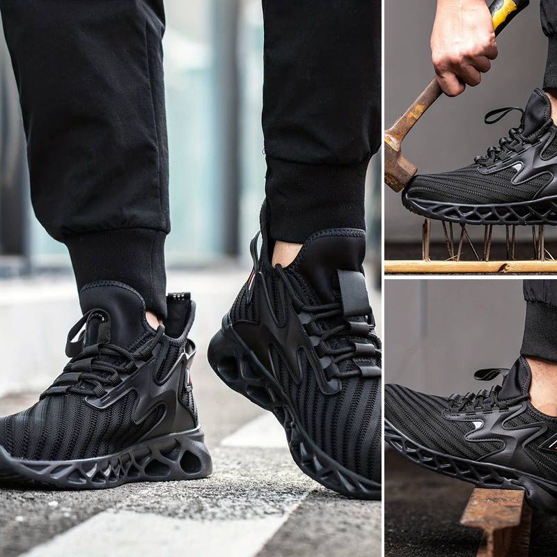 Veiligheidsschoenen voor heren met stalen neus