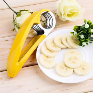 Stainless steel banana cutter