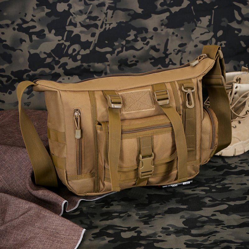 Waterdichte tactische militaire crossbodytas met meerdere zakken