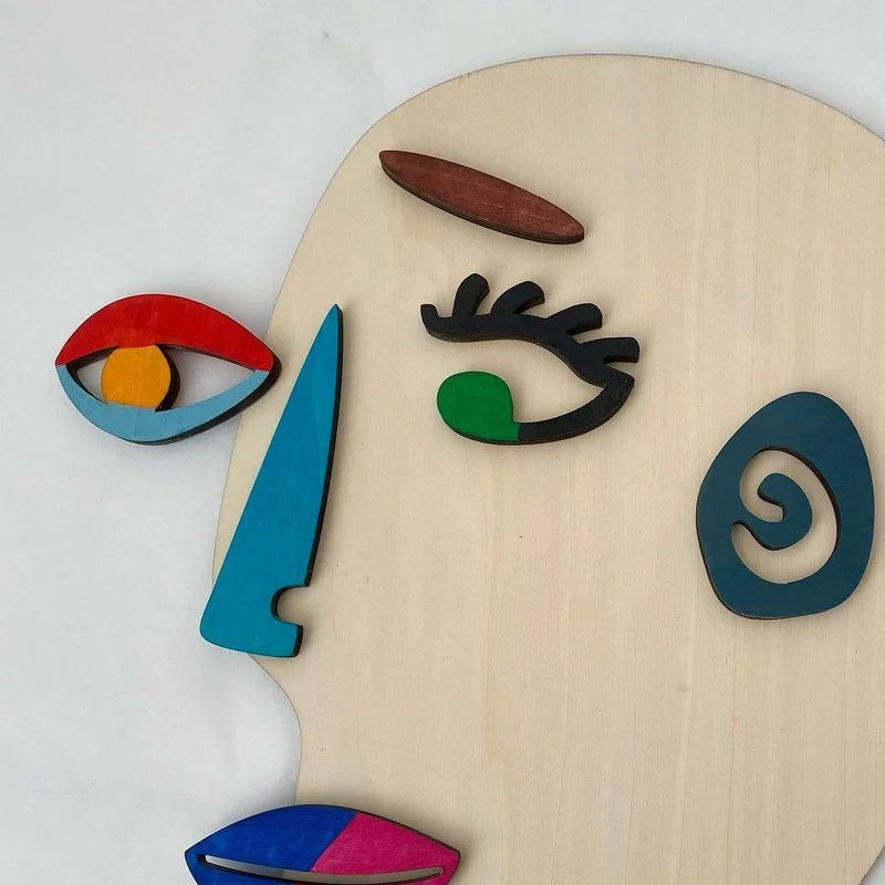 Houten Montessori Puzzels-Beste cadeau voor uw kind