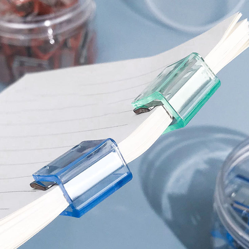 Kleurrijke mini-paperclips