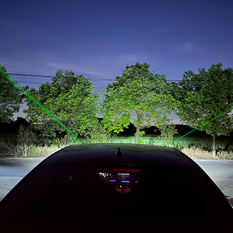 Voertuig Pilotlichtlaser op afstand