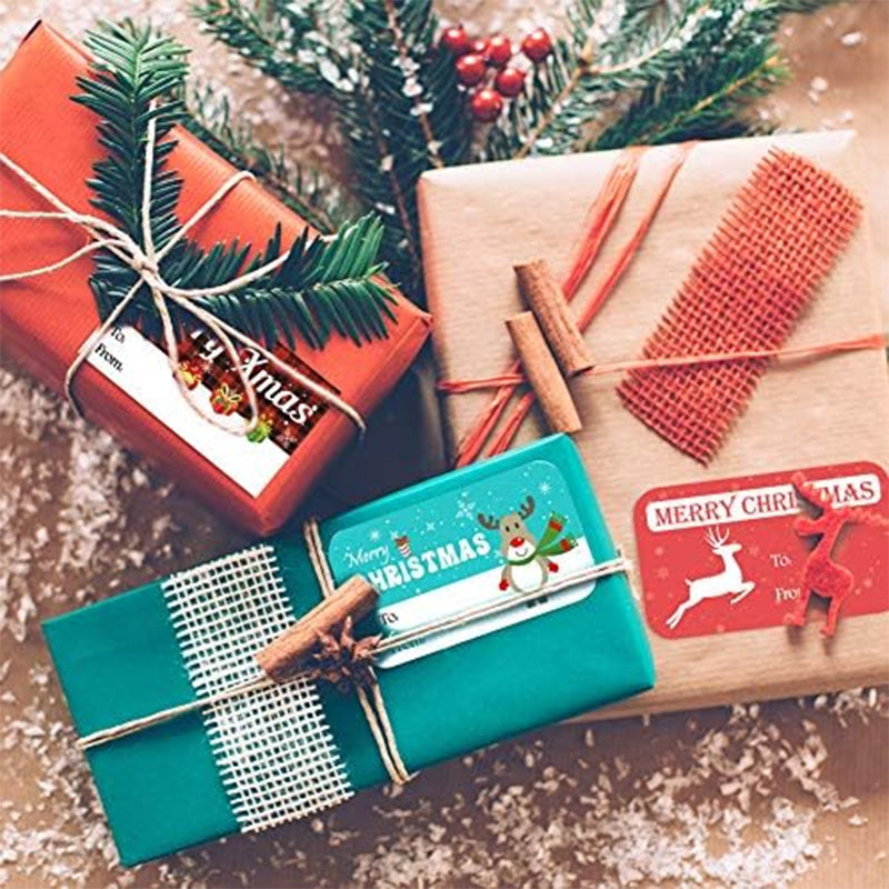 Kerst zelfklevende stickers