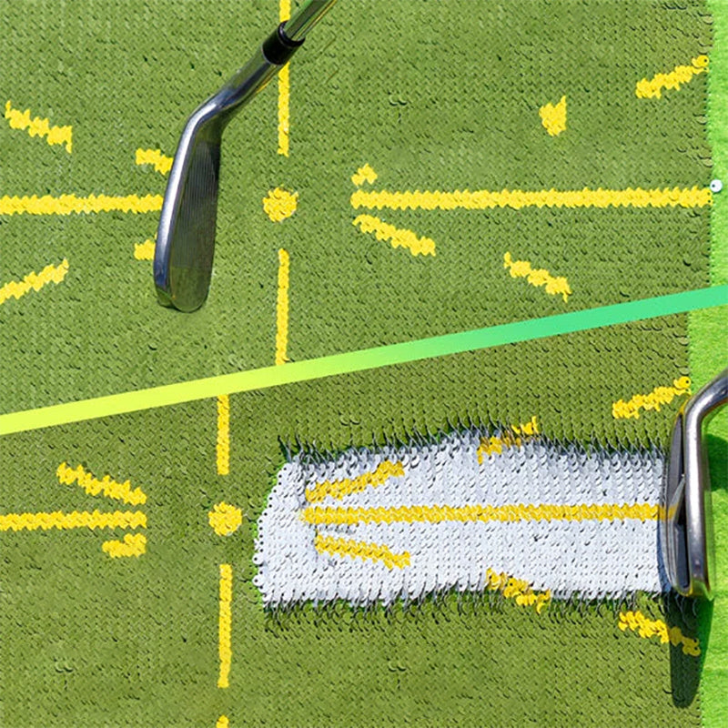Golf trainingsmat voor swing detectie