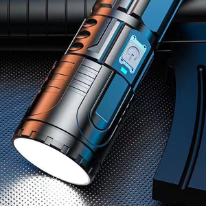 Zoom heldere zaklamp