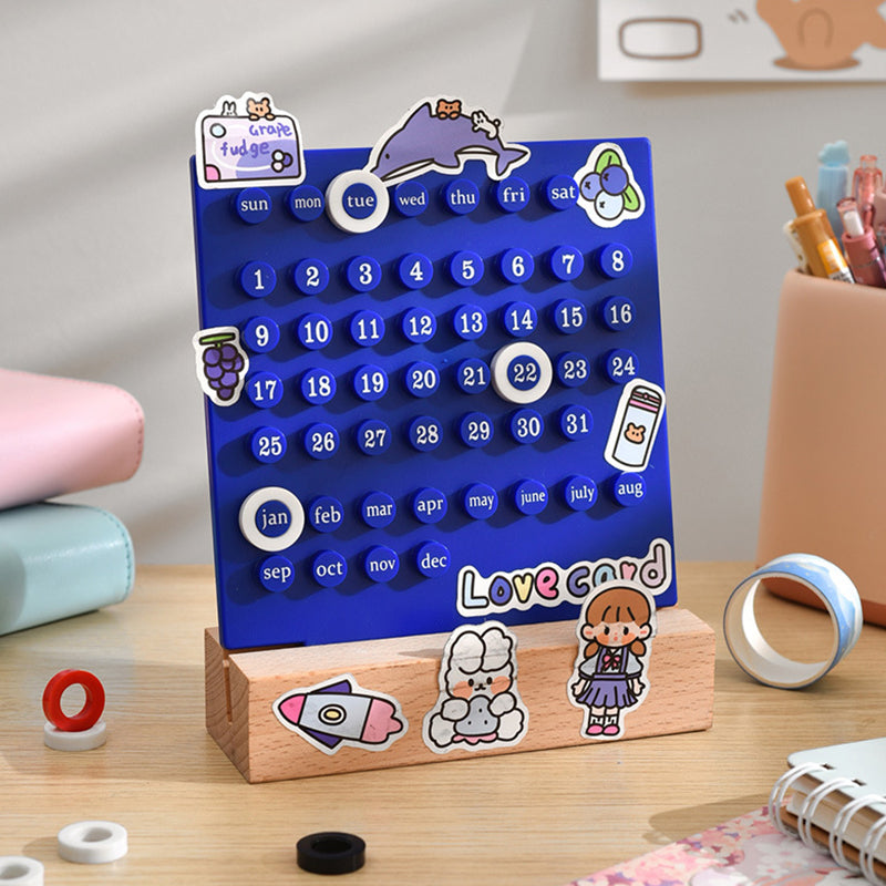 Handmatige DIY-loopkalender