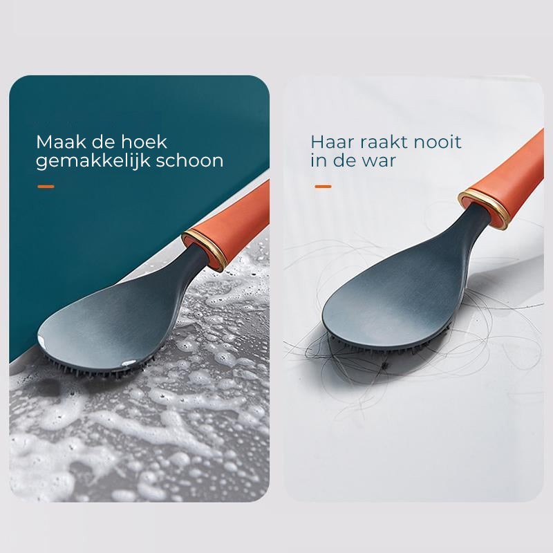 Toiletborstel met lange steel