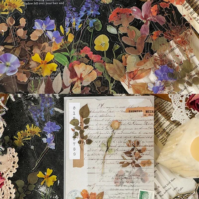 Geheugen Tuin-serie PET-stickerset